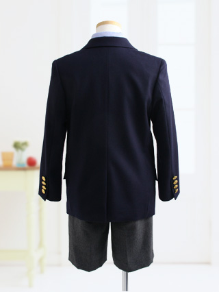 ラルフローレン　紺ブレザーの正統派スーツ　120