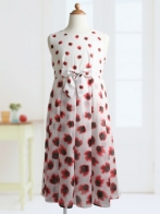 ベベ 涼しげ花柄ワンピース 160 ブランドフォーマル子ども服レンタル シンディキッズ