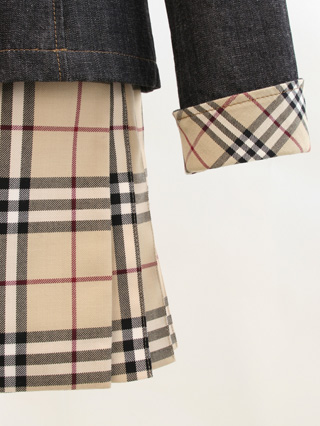 バーバリー デニムジャケットのフォーマルスーツ 150