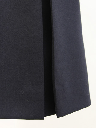 バーバリー 紺色ネクタイ付ワンピース 110