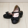 組曲　18cm　黒エナメルシューズ