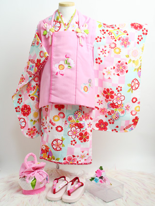 式部浪漫　三歳女児被布セット