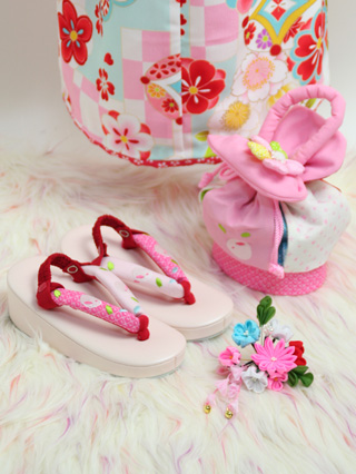 式部浪漫　三歳女児被布セット