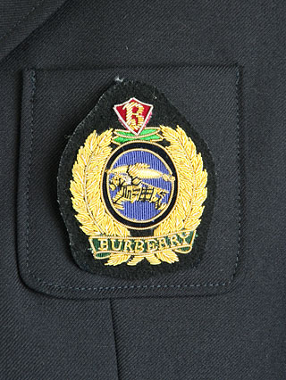 バーバリー 定番ノバチェック柄スーツ(リボン) 130