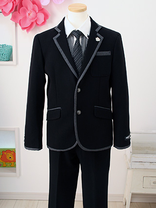 MICHIKO LONDON チェック柄シャツのスーツ　140