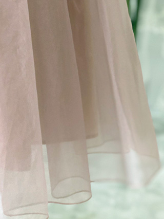 トッカ　ふんわりチュールの華やかなドレス(ピンク)　140/160(サイズ140)