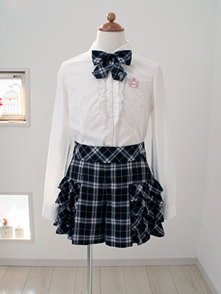 バービー　フリルキュロットスカートのスーツ　160