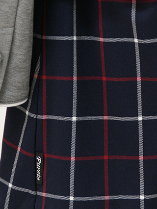 組曲　グレージャケットと紺色スカパンのスーツ　150/160(サイズ160)